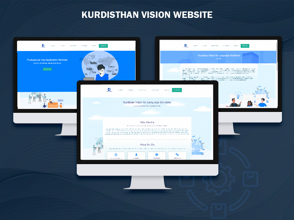 Kurdistan Vision website